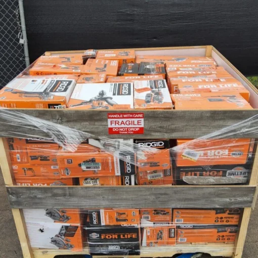 ridgid tool liquidation pallets