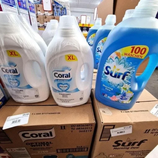 wholesale laundry detergent pallets