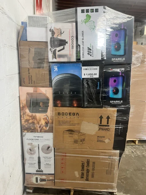 electronics resale pallets