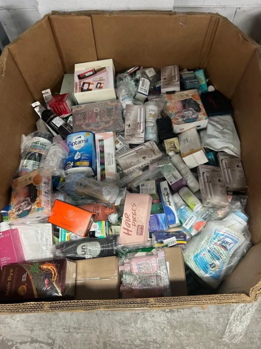 health and beauty liquidation pallets europe