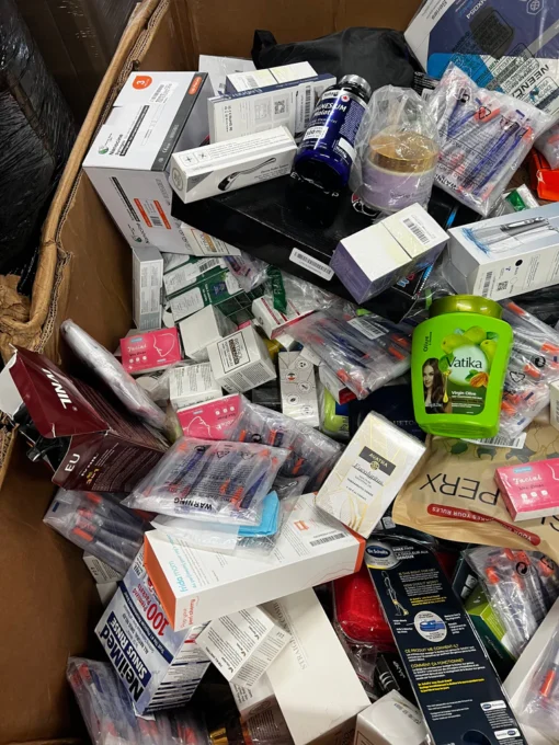 health and beauty liquidation pallets