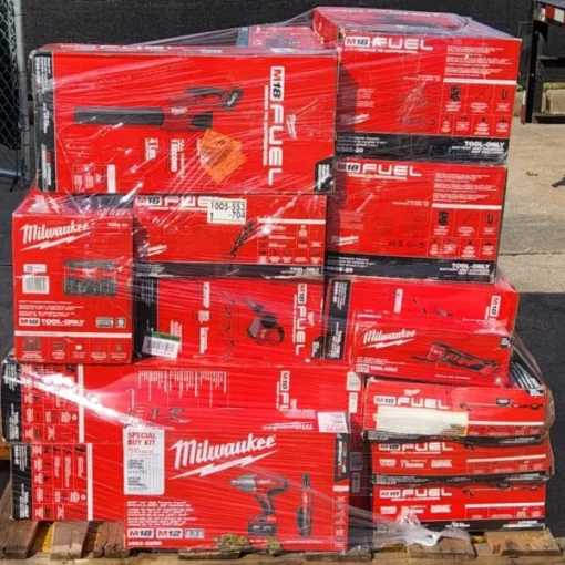 buy milwaukee liquidation pallets