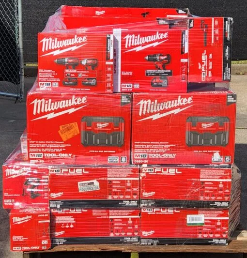 buy milwaukee liquidation pallets