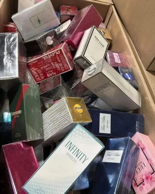 perfume liquidation pallets
