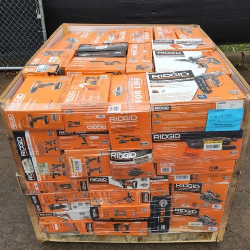 ridgid tool liquidation pallets