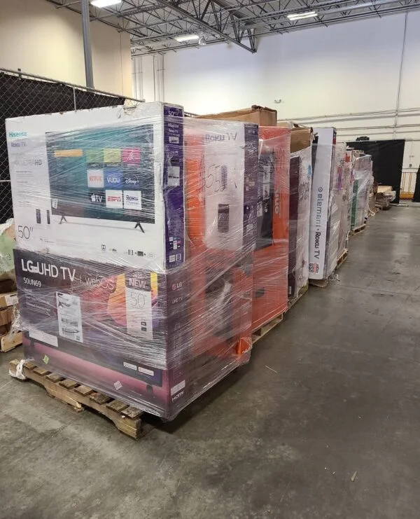 television liquidation pallets europe