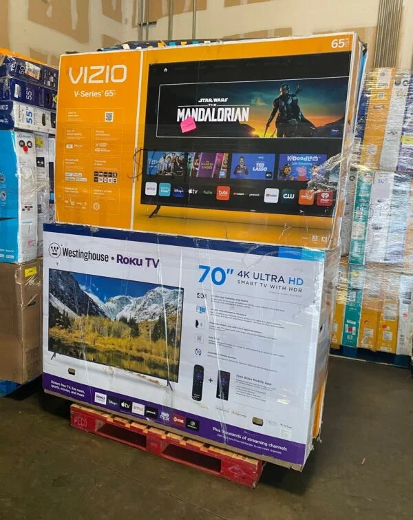 television liquidation pallets europe
