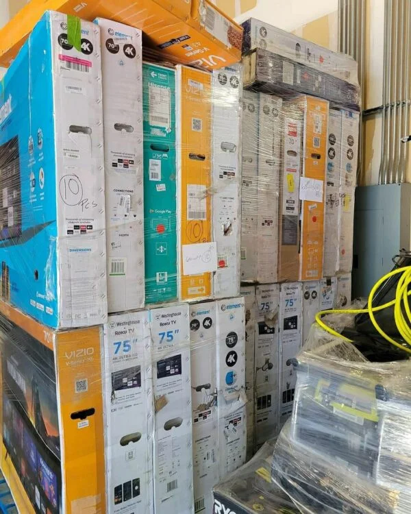 television liquidation pallets europe