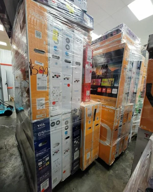 television liquidation pallets europe