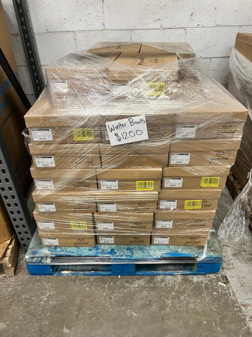 winter shoes liquidation pallets poland