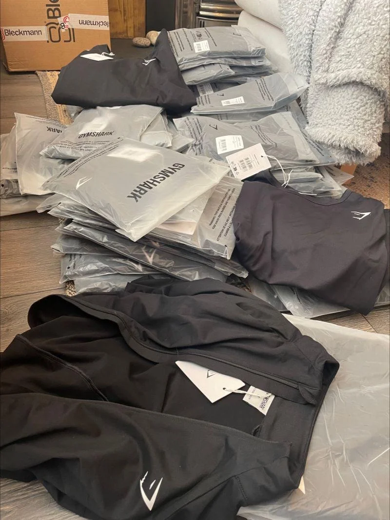gymshark liquidation pallets