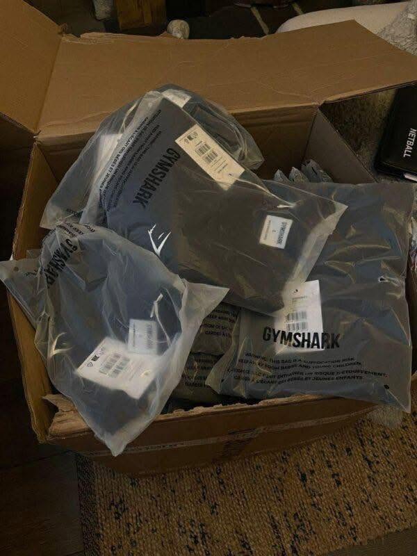 gymshark liquidation pallets poland